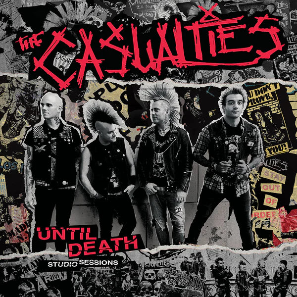 The Casualties - Until Death: Studio Session (LP): COLORED