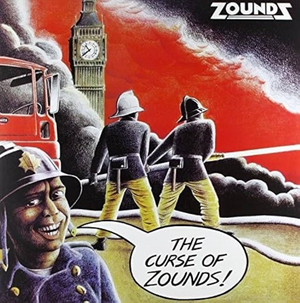 Zounds - The Curse of Zounds (LP): COLORED