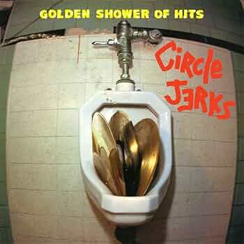 Circle Jerks - Golden Shower of Hits LP BLUE VINYL