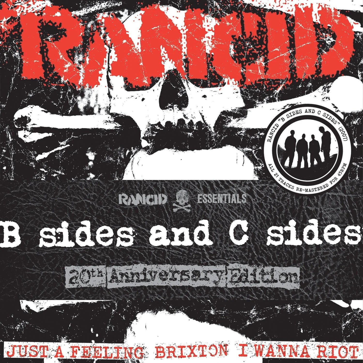 Rancid - B Sides and C Sides (7xEP Set): COLORED