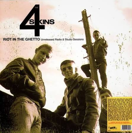 4-Skins - Riot In The Ghetto: Unreleased Radio & Studio Sessions (LP)