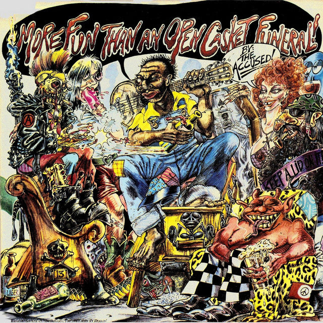The Accused - More Fun Than An Open Casket Funeral (LP), Import