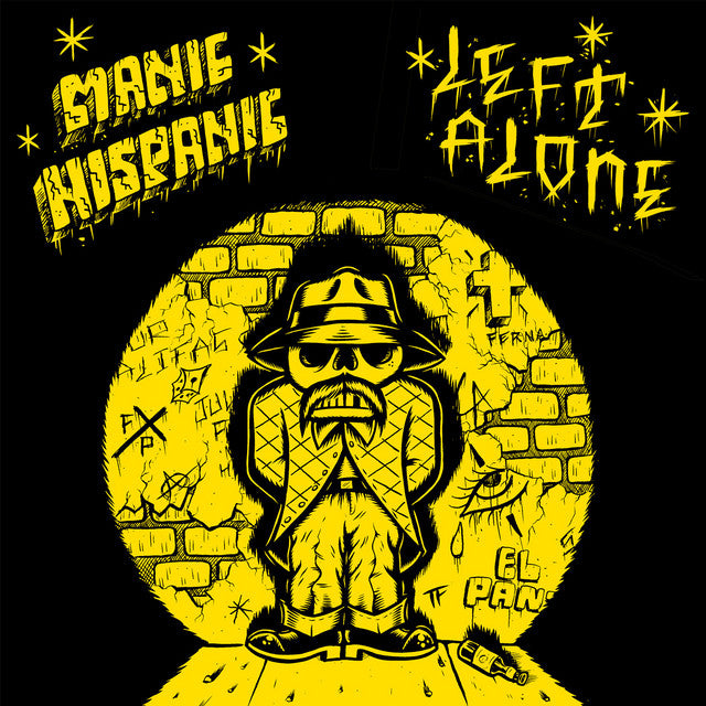 Manic Hispanic / Left Alone - Split (EP 7"): COLORED