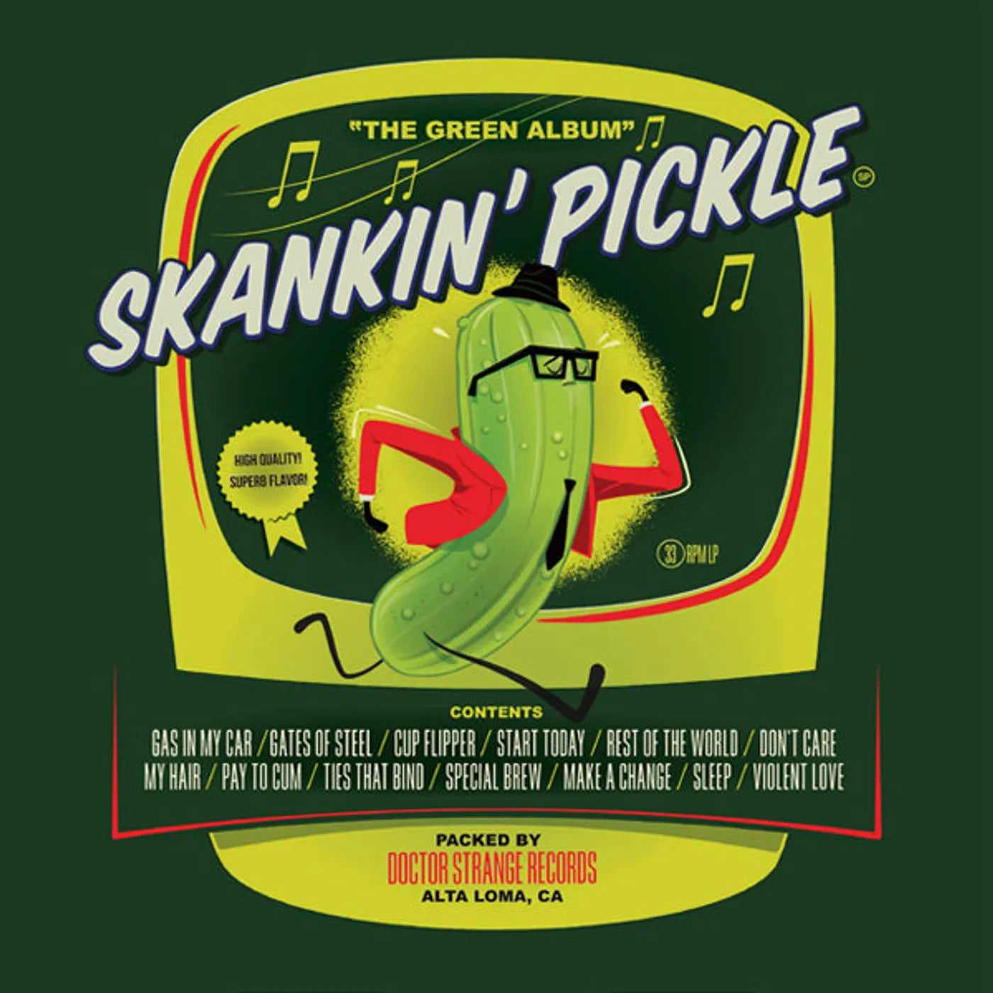 Skankin' Pickle - Green Album (LP)